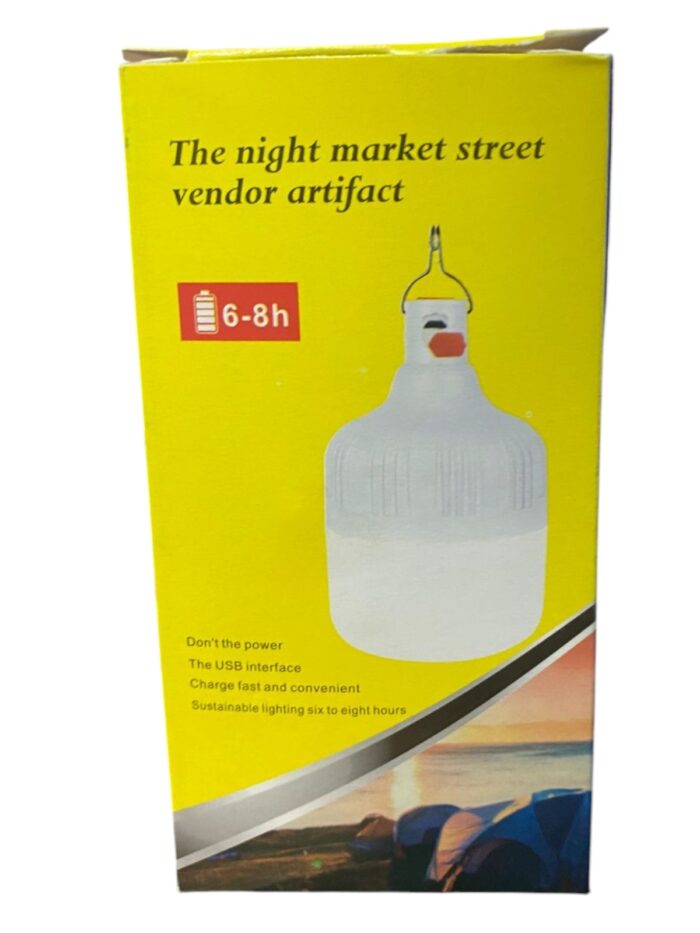 Recargable Emergencia Portatil Usb Luz 80w Led Exteriores