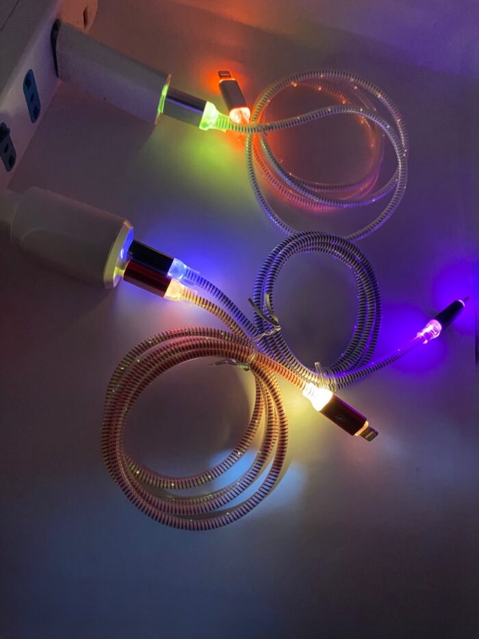 Carga rápida Cable de datos trenzado USB A iPhone