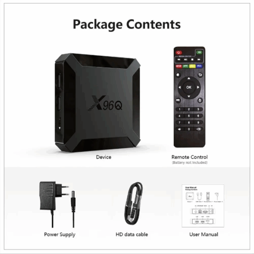 tv box Caja De Tv Android 11.0, X96 Mini 2gb Rom 16gb - Imagen 2