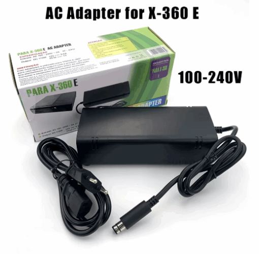 Adaptador de fuente de alimentación para consola de juegos XBOX 360 E