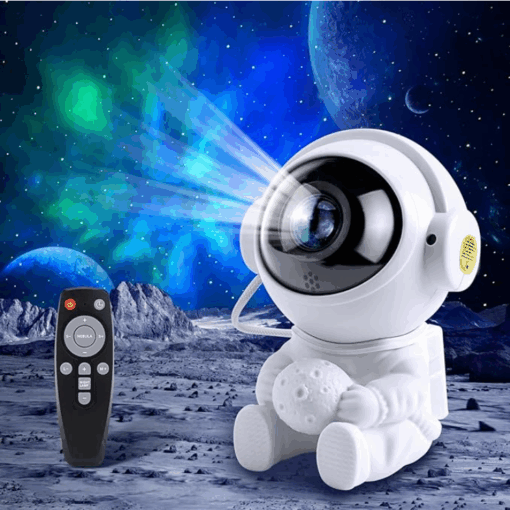 Pequeña lámpara de astronauta