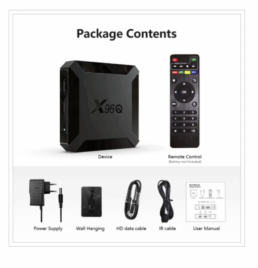 TV box x96q reproductor de video HD 4k - Imagen 2