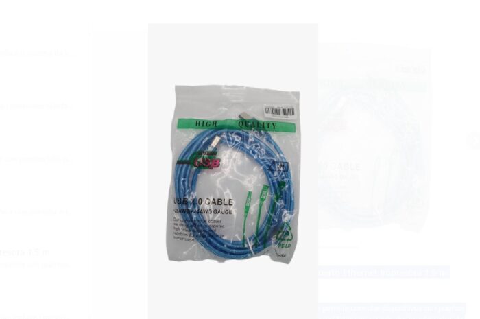 USB a Puerto Ethernet Impresora 1.5 m