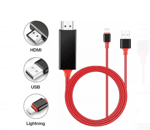 Adaptador iPhone HDMI - Imagen 3