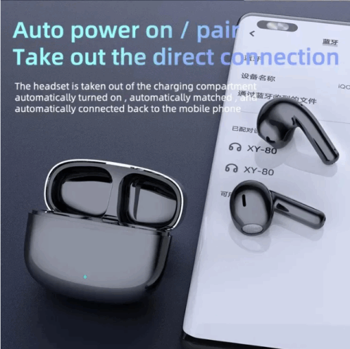 Auriculares XY-80 TWS electrochapados inalámbricos - Imagen 6