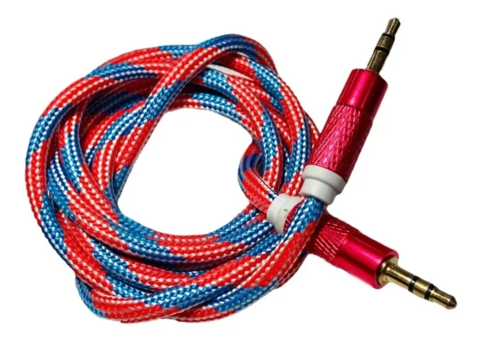 Cable Aux Cable Auxiliar Audio Sonido 3.5mm Plug 3Metros - Imagen 3