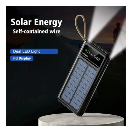 Batería Externa Solar Portable Power Bank 20000mah - Imagen 2