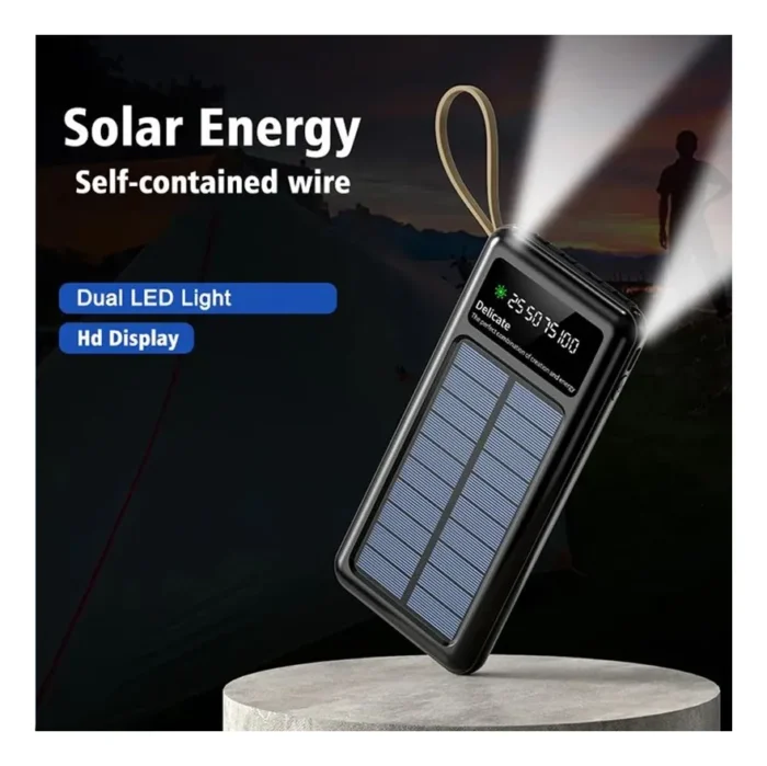 Batería Externa Solar Portable Power Bank 20000mah - Imagen 2