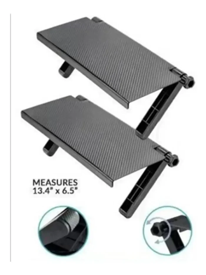 Soporte Plegable Para Decodificador Parte Superior Tv - Imagen 2