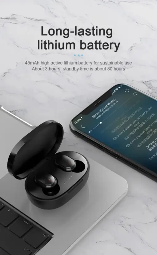 Audífonos True Wireless Headset Tws A6s Bluetooth 5.0 In-ear - Imagen 2
