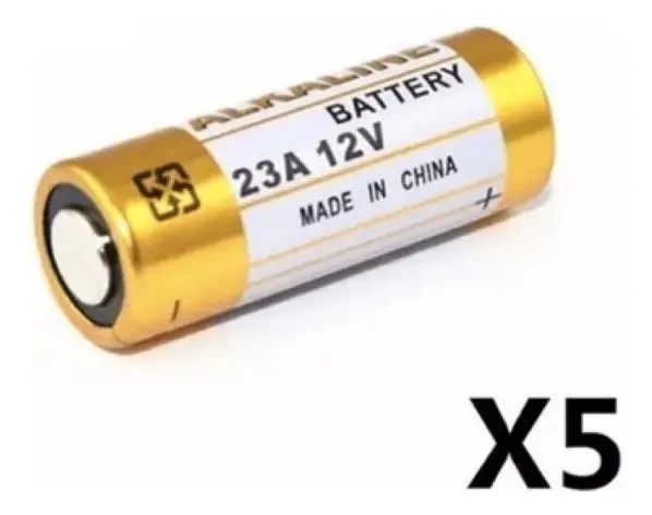 PILA ALCALINA 23A 12V / PACK DE 5 - Imagen 2