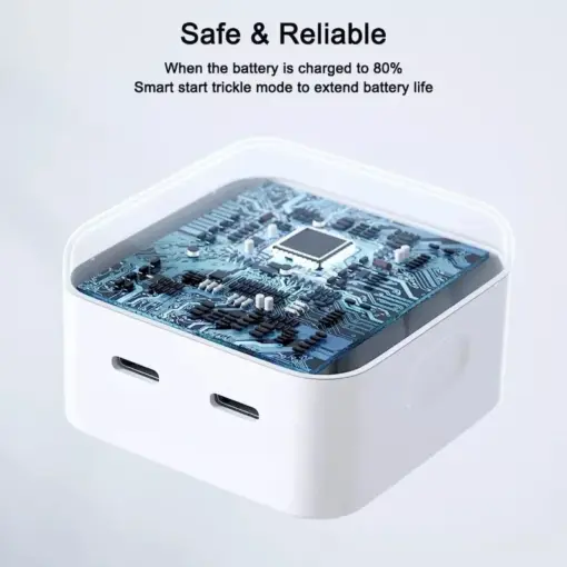 Cargador Compatible iPhone 14 Pro Max 14 Plus 35w Doble Tipo C - Imagen 2