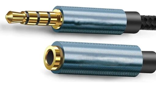 Premium 1M Cable Trrs Extension Audio Micro Mp3 Microfono