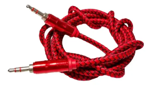Cable Aux Cable Auxiliar Audio Sonido 3.5mm Plug 1.5Metros