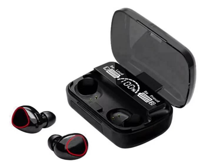 Auriculares inalámbricos Bluetooth V5.1 M10, color negro - Imagen 4