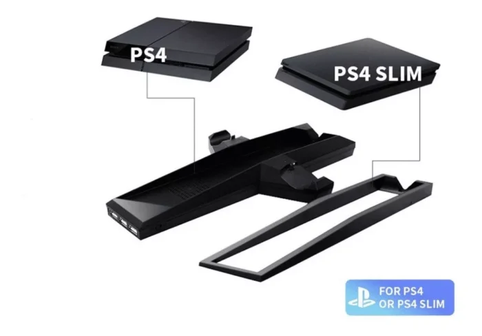 Base Cargador para PS4 y PS4 Slim - Imagen 4