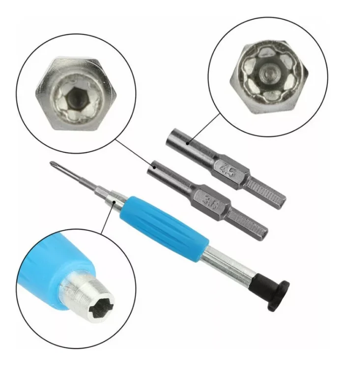 Set Destornillador Para Switch/Xbox 360/Xbox One/Xbox Series/PS3/PS4/PS5/Gamecube - Imagen 4