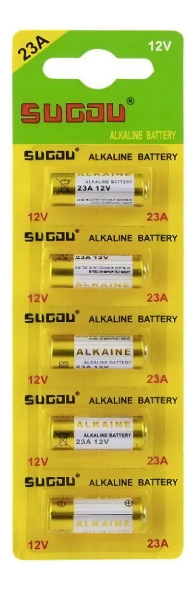 PILA ALCALINA 23A 12V / PACK DE 5 - Imagen 4