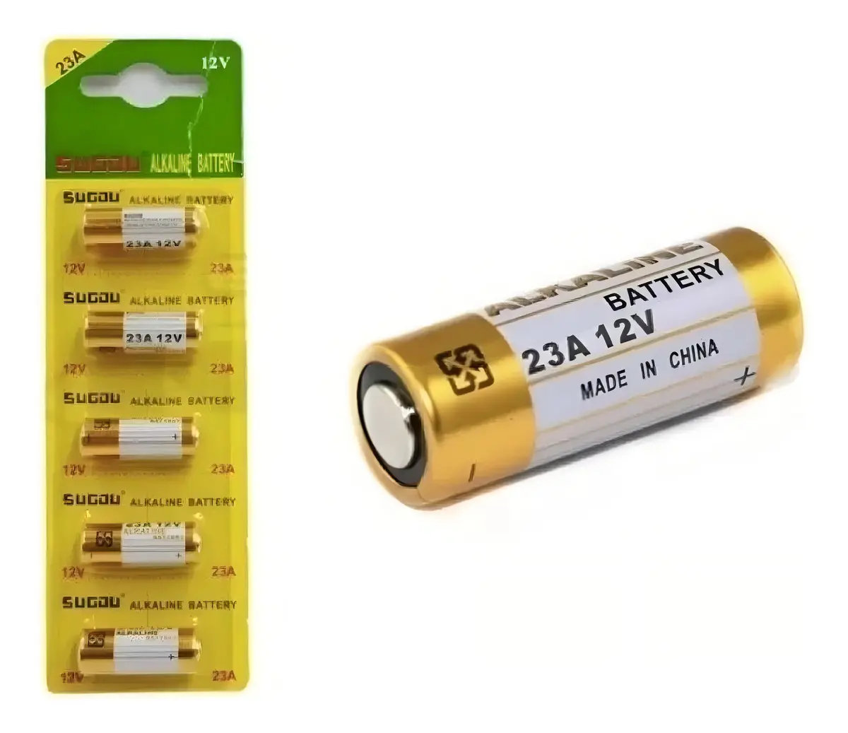 PILA ALCALINA 23A 12V / PACK DE 5