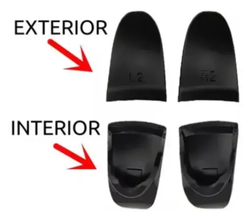 Extensor De Gatillos Botón Para Control Sony Ps4 Dualshock - Imagen 4
