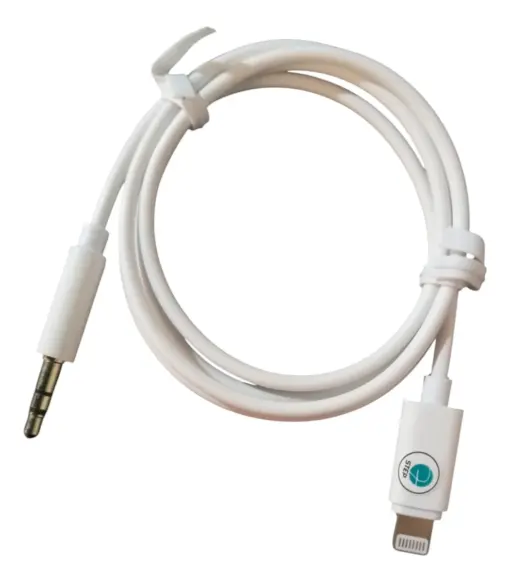 Cable Adaptador Auxiliar Audio Audífono Para iPhone A 3.5 - Imagen 2