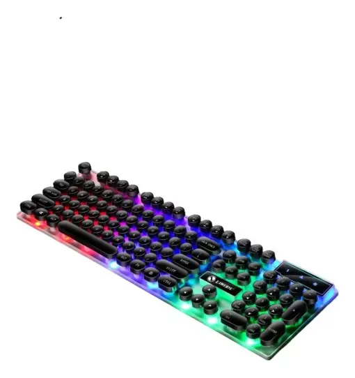Teclado de membrana modelo Tx 30 RGB Limeide - Imagen 5