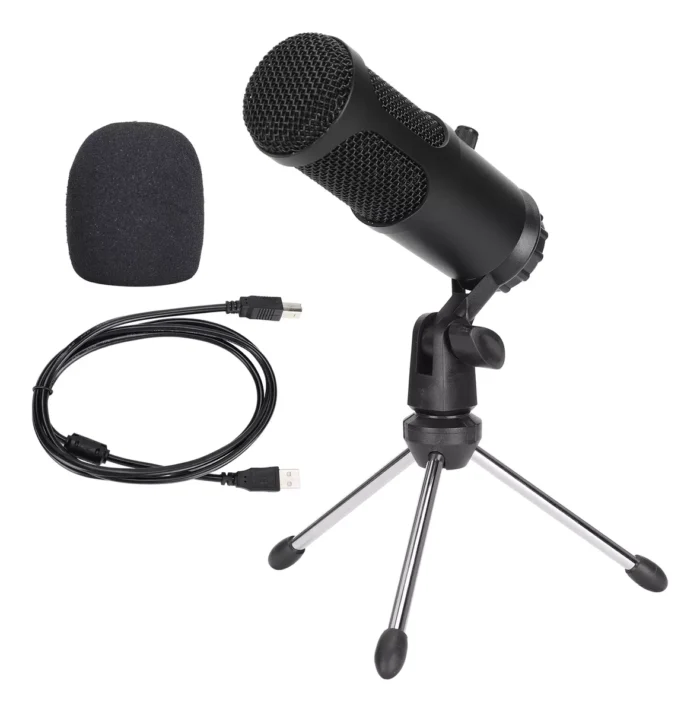 Usb Condenser Microphone Laptop Drive For /linux Cardioid - Imagen 8
