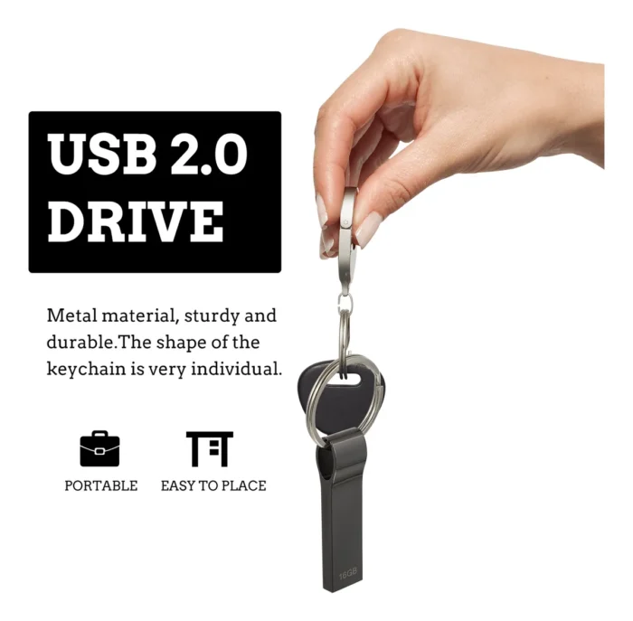 Unidad Flash Thumb Drive U Disk Portátil 16GB - Imagen 9