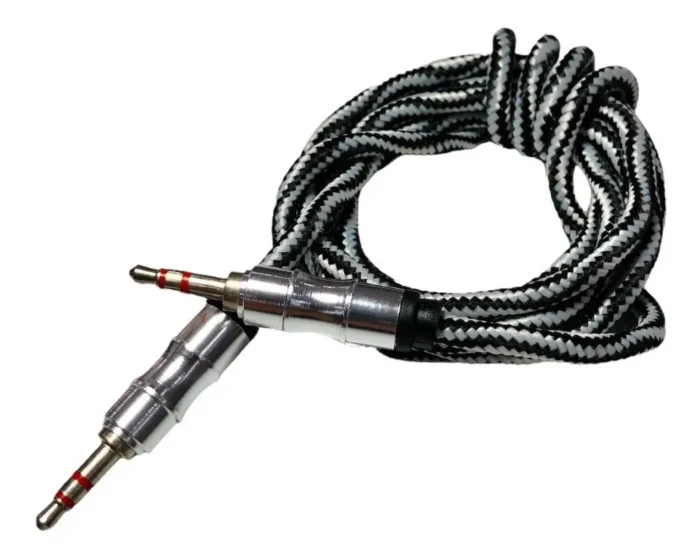 Cable Aux Cable Auxiliar Audio Sonido 3.5mm Plug 2Metros