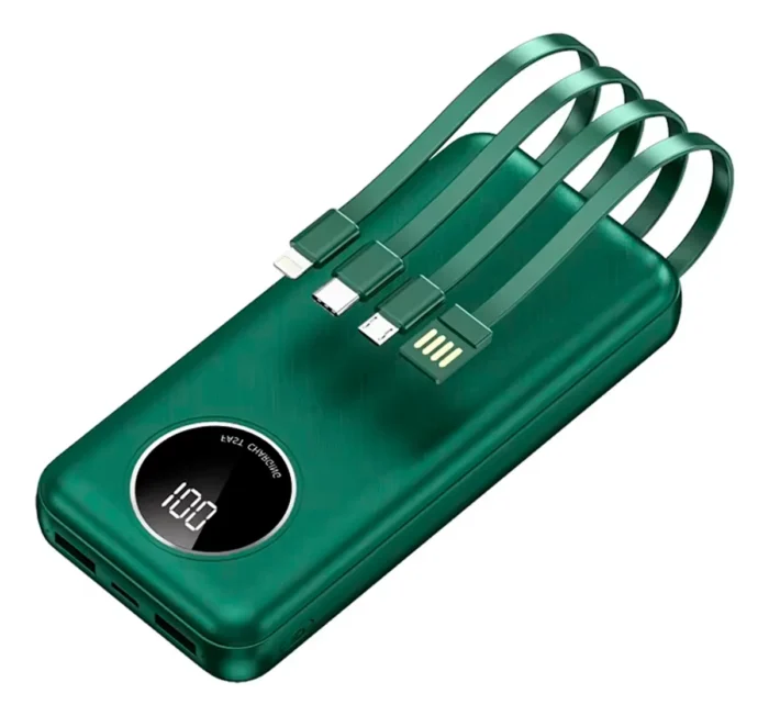 Powerbank 20000 Mah Cargador Batería Externa Power Bank E334 - Imagen 5