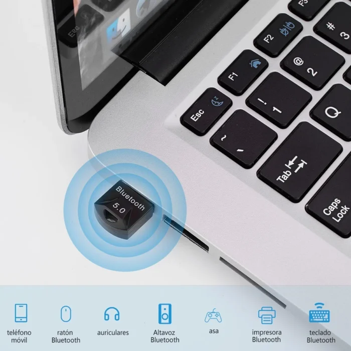 Receptor Usb Bluetooth 5.0 Para Pc Mac Control Ps4 Xbox One - Imagen 4