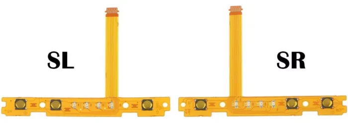 SL SR-botón de sincronización de luces LED, Cable flexible de repuesto para interruptor Joy Con - Imagen 5