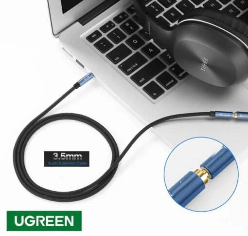 Premium 1M Cable Trrs Extension Audio Micro Mp3 Microfono - Imagen 4