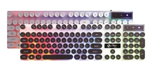 Teclado de membrana modelo Tx 30 RGB Limeide - Imagen 2