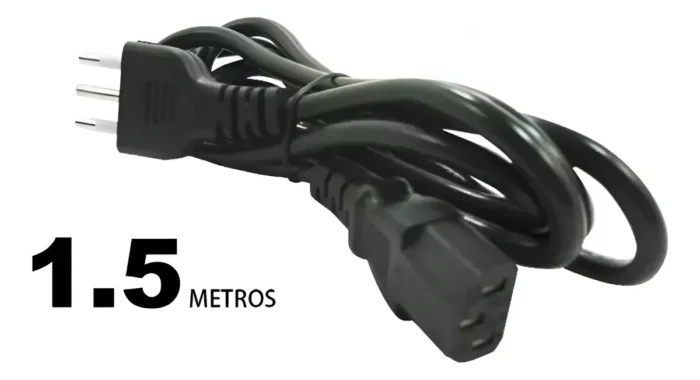 Cable Fuente Poder Múltiples Usos Pc Nacional 1.5 Mts - Imagen 2
