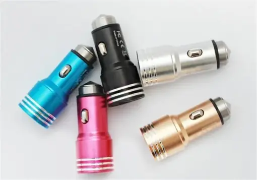Cargador Coche 3.1a Plug 2 Puertos Usb 3 En 1 Carga - Imagen 5