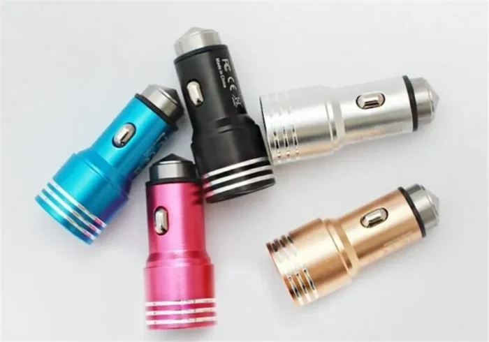 Cargador Coche 3.1a Plug 2 Puertos Usb 3 En 1 Carga - Imagen 5