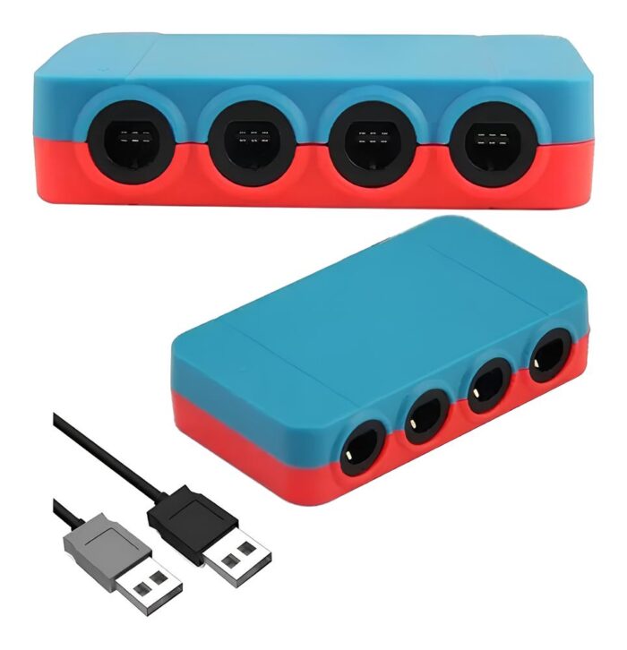 Adaptador De Convertidor De Mando 3 En 1 Para Juegos Wiiu Pc - Imagen 2