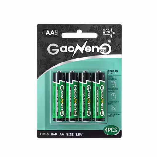 BATERIA GAONEN Y LINI PACK DE 4 DOBLE AA -