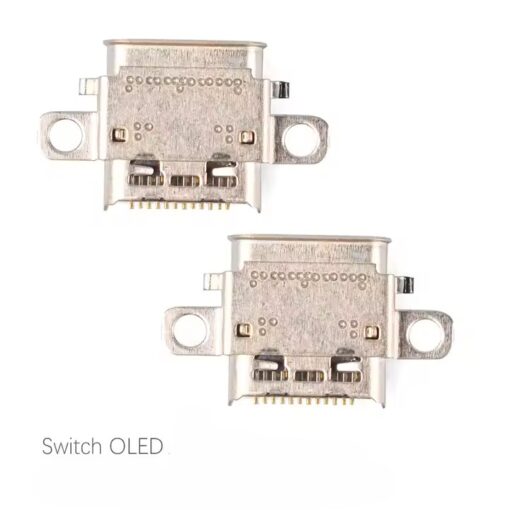 Repuesto de puerto de cargadores de controlador de juegos para Nintendo Switch OLED - Imagen 2
