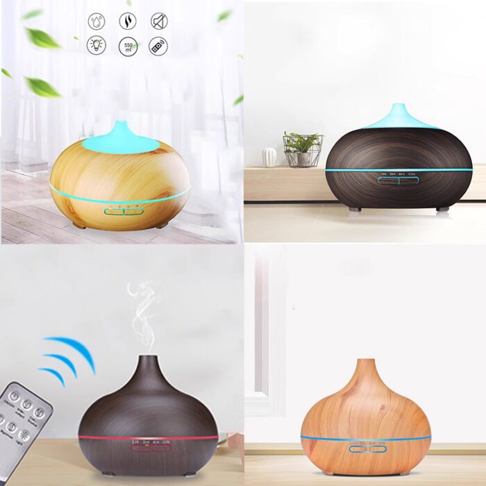 Difusor de Aroma eléctrico, difusor de aceites esenciales, humidificador de aire