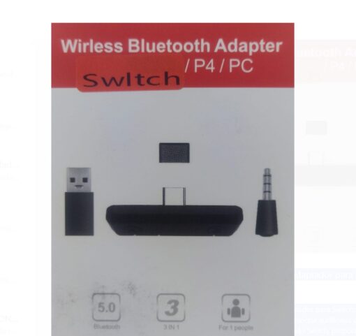 Bluetooth audio adaptador para Switch