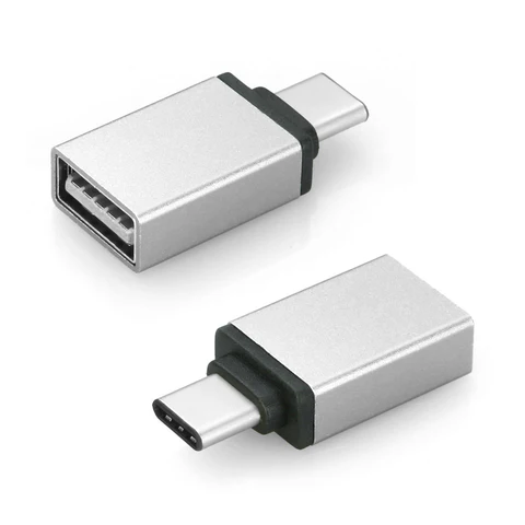 Convertidor USB 3 Tipo C Macho a USB 3.0 A Hembra Adaptador de Cable USB-C OTG