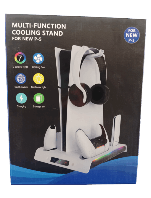 Cargador con Ventilador y Luz Azul - Imagen 11