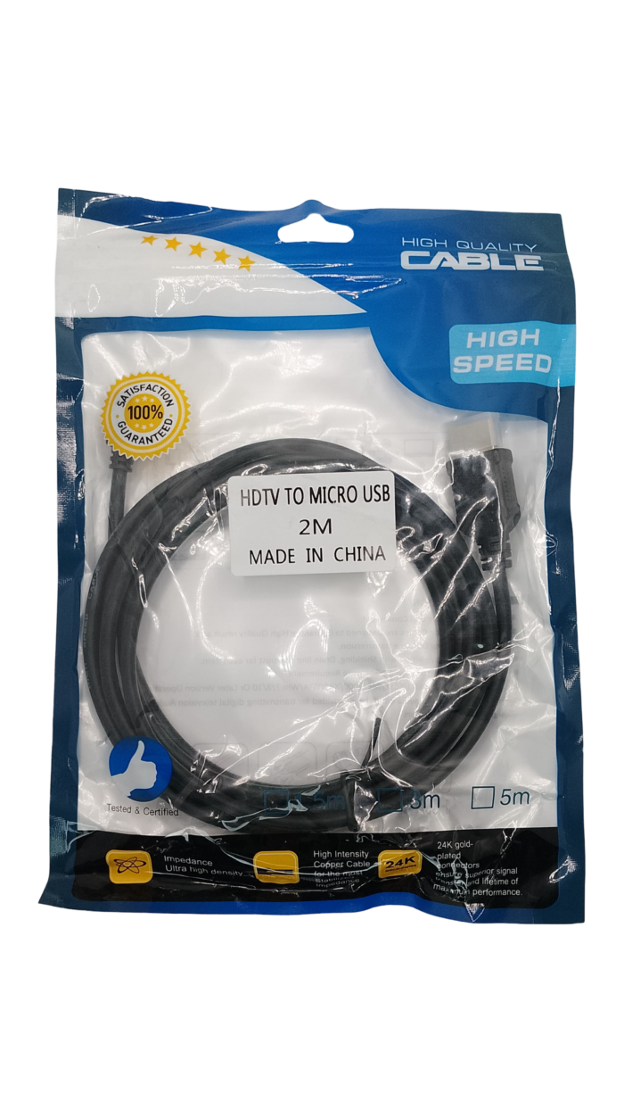 HDMI y V8 2M