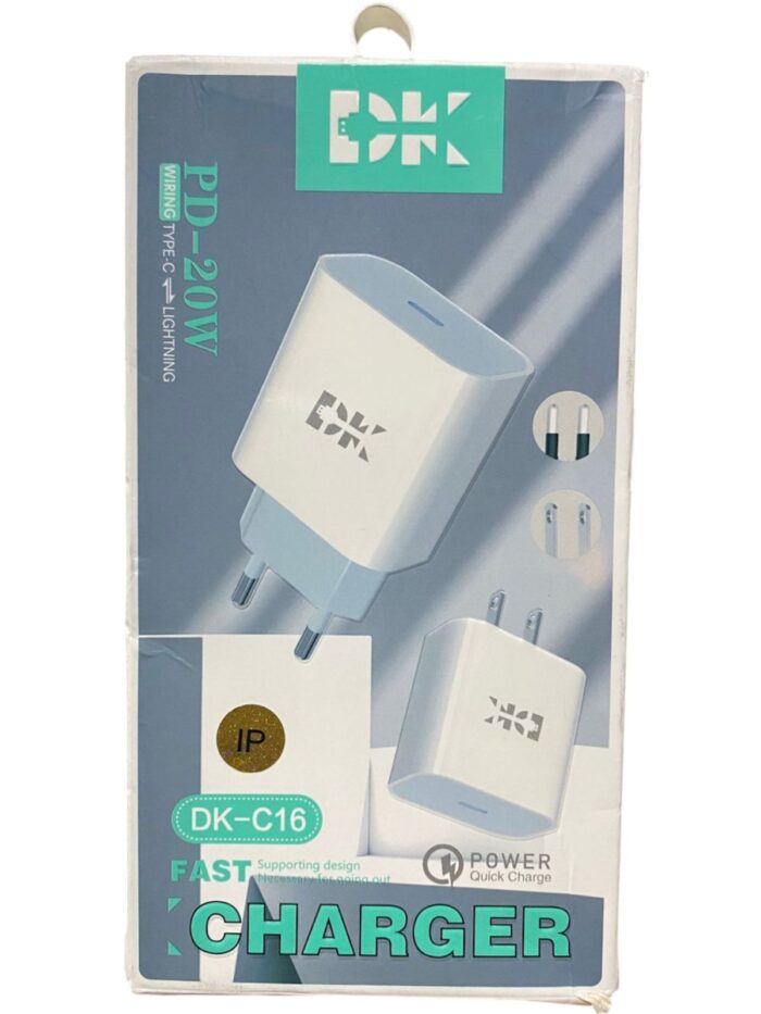 Cargador de iphone a Usb C Carga Rapida 20W