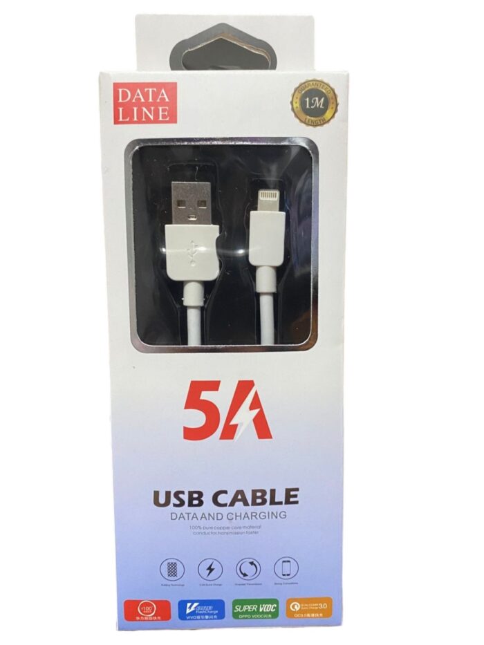 Cable Micro USB a IPHONE Carga Rapida 1 Metro