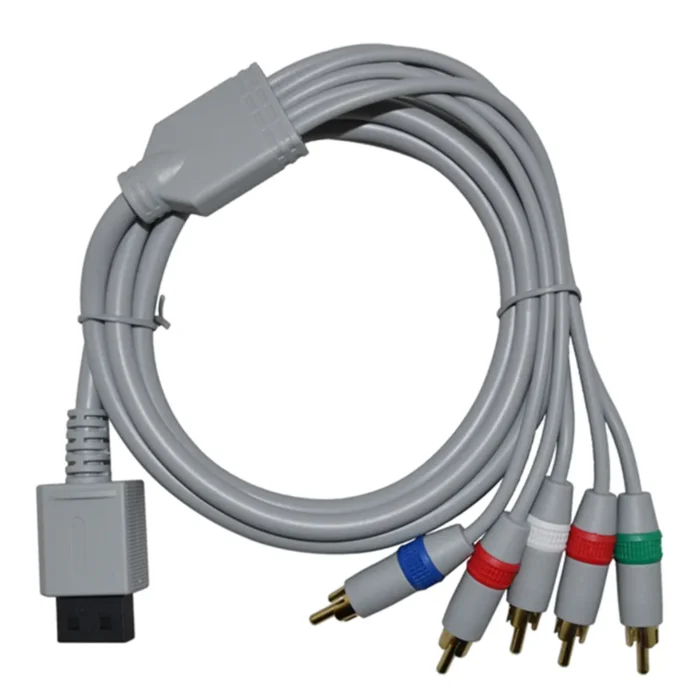 Componente AV Cable 5 RCA - Cable de audio estéreo de video para HDTV - Wii Y Wii U