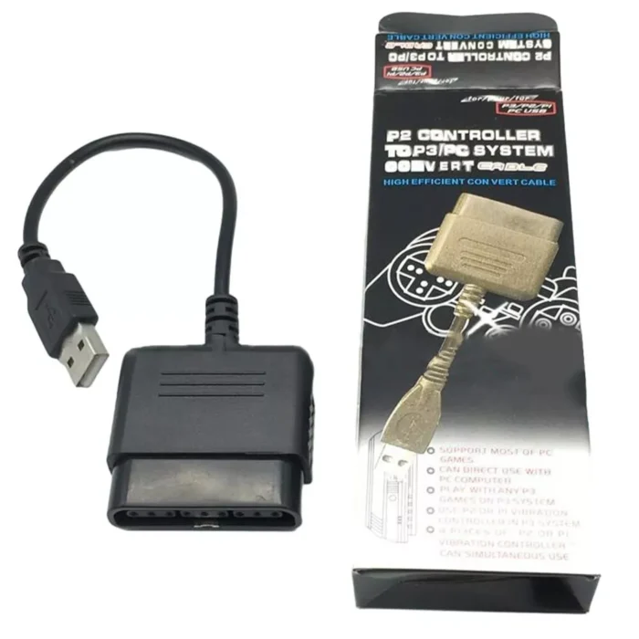 CABLE CONVERTIDOR ADAPTADOR DE USB PS2 - Imagen 3