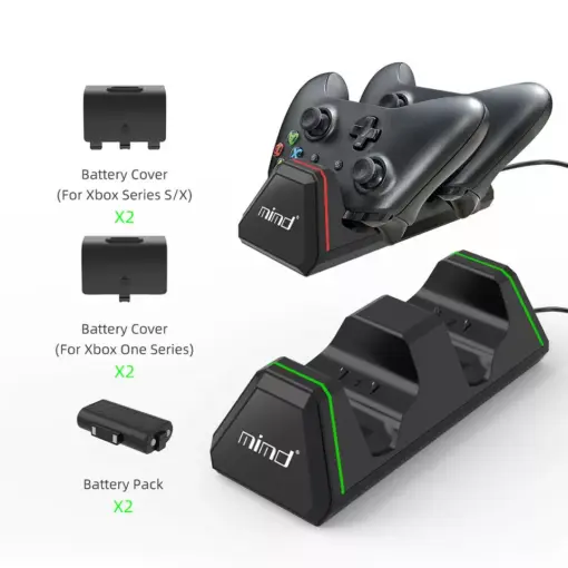Estación de Carga USB para Controladores de Xbox One/Series X/S con Batería Recargable - Imagen 5